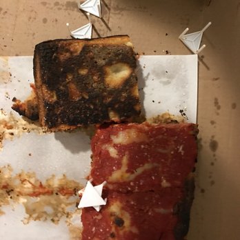 Sofia Pizza Shoppe - Upside down square. - Pizza Near Me - New York, New York Sofia Pizza Shoppe - Upside down square. - Pizza Near Me - New York, New York