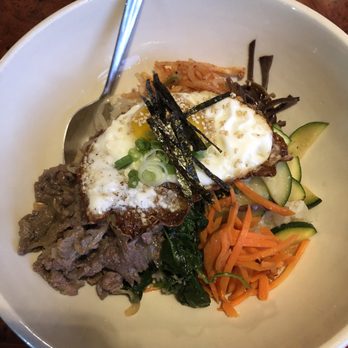 Ramen & More - Beef bulgogi bibimbap in normal bowl - Korean Near Me - Sacramento, California Ramen & More - Beef bulgogi bibimbap in normal bowl - Korean Near Me - Sacramento, California