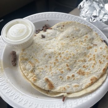 Taqueria Maguey - The super quesadilla. It's asada, my choice of meat, cheese and sour cream. - Mexican Near Me - Tracy, California Taqueria Maguey - The super quesadilla. It's asada, my choice of meat, cheese and sour cream. - Mexican Near Me - Tracy, California