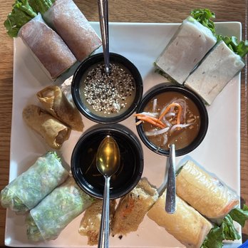 Green Lotus - Spring Roll Sampler - Vietnamese Near Me - San Jose, California Green Lotus - Spring Roll Sampler - Vietnamese Near Me - San Jose, California