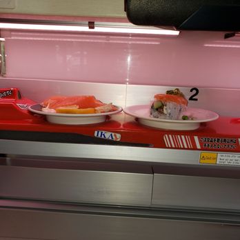 Genki Sushi - Food has arrived - Sushi Bars Near Me - Waipahu, Hawaii Genki Sushi - Food has arrived - Sushi Bars Near Me - Waipahu, Hawaii