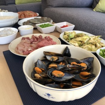 Marta's Famous Paella Cooking Class - The ingredients we prepared. I learned to chop cuttlefish! - Cooking Schools Near Me Marta's Famous Paella Cooking Class - The ingredients we prepared. I learned to chop cuttlefish! - Cooking Schools Near Me