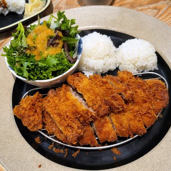 I Love Sushi - Pork Katsu Casual Plate $16.00 ~ 有兩件日式吉列炸豬扒,外層超級酥脆而肉質仍保持軟嫩,非常好吃,本餐沒有味噌湯附送 - Sushi Bars Near Me - Coquitlam, British Columbia I Love Sushi - Pork Katsu Casual Plate $16.00 ~ 有兩件日式吉列炸豬扒,外層超級酥脆而肉質仍保持軟嫩,非常好吃,本餐沒有味噌湯附送 - Sushi Bars Near Me - Coquitlam, British Columbia