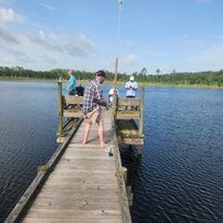 Soldiers Freedom Outdoors - Dock for fishing for vets.