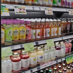 Large kombucha section
