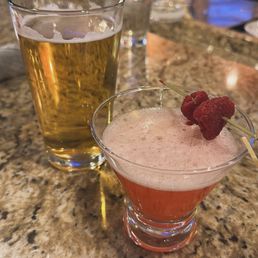 Specialty cocktail raspberry crush Specialty cocktail raspberry crush