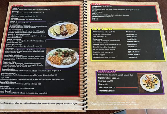 Menu photo 1 El Mariachi Byrnes Mill, MO Menu photo 1 El Mariachi Byrnes Mill, MO