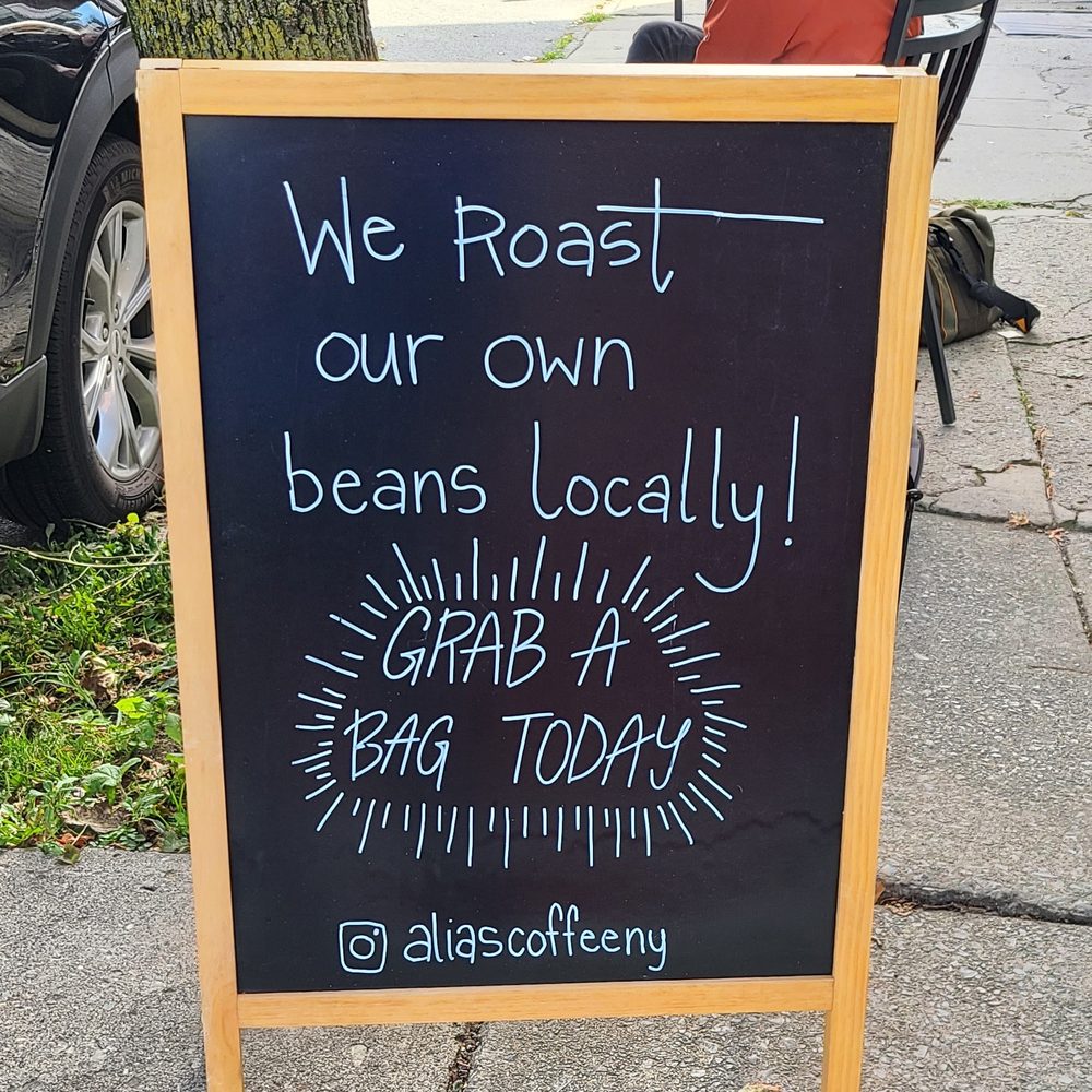 Alias Coffee - This says it all. - Coffee & Tea Near Me - Troy, New York Alias Coffee - This says it all. - Coffee & Tea Near Me - Troy, New York