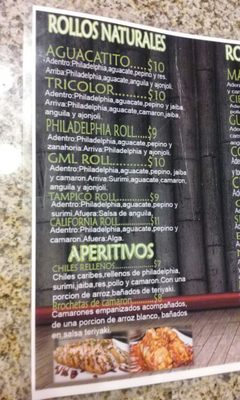 Menu photo 1 Sushi Mocorito Phoenix, AZ Menu photo 1 Sushi Mocorito Phoenix, AZ