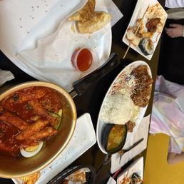 We finished only kimbab We finished only kimbab
