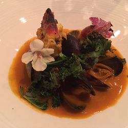 Prithvi - King prawns with mussels