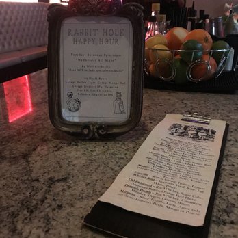 Rabbit Hole - Happy hour menu - Lounges Near Me - Alhambra, California