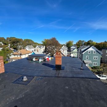 Abric Roofing And Construction - Triple decker in lynn. Just a couple days he was watertight and good for years to come - Roofing Near Me - Revere, Massachusetts Abric Roofing And Construction - Triple decker in lynn. Just a couple days he was watertight and good for years to come - Roofing Near Me - Revere, Massachusetts