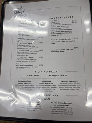 Menu photo 6 Shay's Filipino Cafe Waipahu, HI Menu photo 6 Shay's Filipino Cafe Waipahu, HI