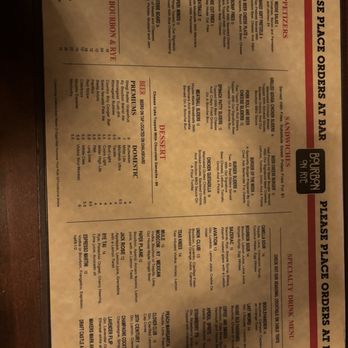 Bourbon On Rye - Menu - American Near Me - Lexington, Kentucky