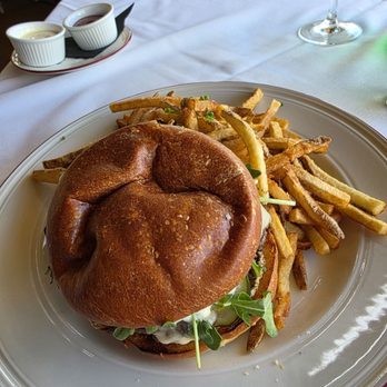 La Petite Grocery - LPG burger and fries ($22) - French Near Me - New Orleans, Louisiana