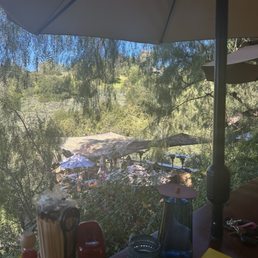 Outside