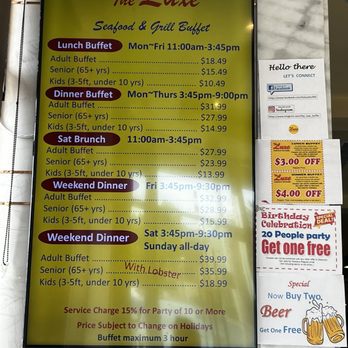 The Luxe Buffet - Buffets Near Me - Ontario, California The Luxe Buffet - Buffets Near Me - Ontario, California