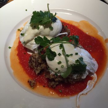 Beatrix - Quinoa Cakes W/ Poached Eggs - New American Near Me - Chicago, Illinois Beatrix - Quinoa Cakes W/ Poached Eggs - New American Near Me - Chicago, Illinois