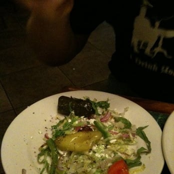 Greek Island Grill - Greek salad with dolmades - Greek Near Me - Hackensack, New Jersey Greek Island Grill - Greek salad with dolmades - Greek Near Me - Hackensack, New Jersey