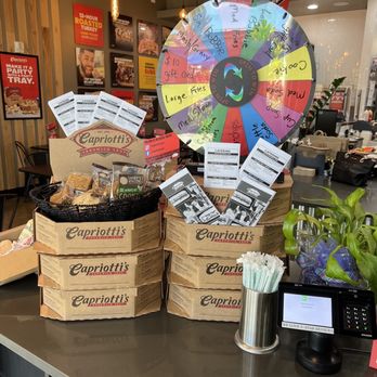 Capriotti's Sandwich Shop - Spin for free item if you spend more than $70 - Sandwiches Near Me - Honolulu, Hawaii Capriotti's Sandwich Shop - Spin for free item if you spend more than $70 - Sandwiches Near Me - Honolulu, Hawaii