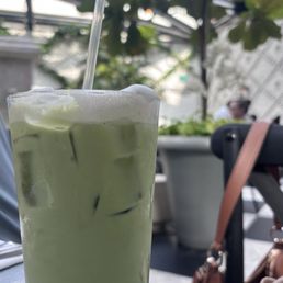 Iced Matcha latte Iced Matcha latte