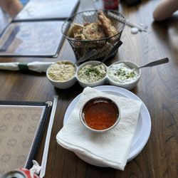 Sara's Kebab House - Hummus Babaghanoush Jajik