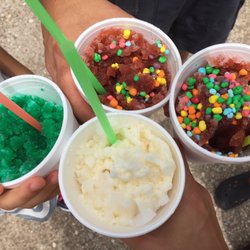 Porter Snoball - Spearmint, Nerdles and Cofonut with Cream. Yum! (PS- these are the "Baby" size)