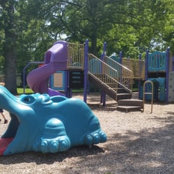 Lidgerwood Park - The Hippopotamus and main play structure