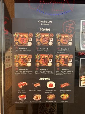Menu photo 1 Chubby TAN Rowland Heights, CA
