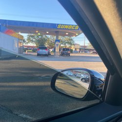 Sunoco - Waiting to get my dirty ass car wash