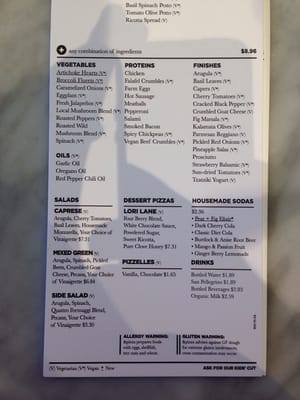 Menu photo 5 &pizza Springfield, VA