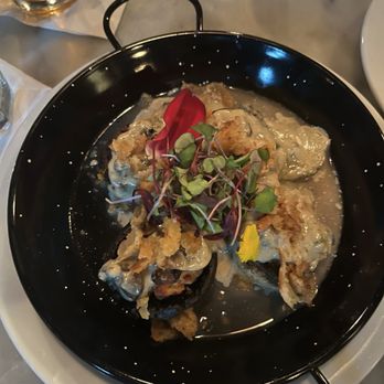La Ó - Chorizo stuffed mushrooms - Italian Near Me - San Juan, Puerto Rico La Ó - Chorizo stuffed mushrooms - Italian Near Me - San Juan, Puerto Rico