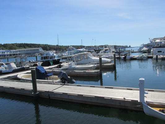 Boothbay Harbor Footbridge by null