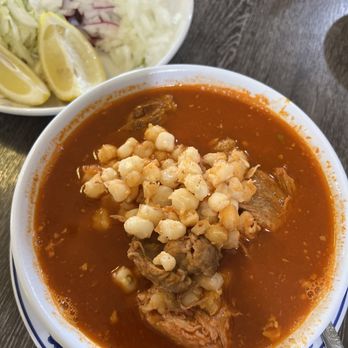 Pina’s Cafe - Pork Pozole - Mexican Near Me - San Pedro, California