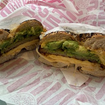 Call Your Mother - Everything bagel with egg and cheese, avocado, and latke - Bagels Near Me - Washington, DC, District of Columbia Call Your Mother - Everything bagel with egg and cheese, avocado, and latke - Bagels Near Me - Washington, DC, District of Columbia