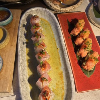 Sushisamba - Samba LA roll and Kari Kari (spicy tuna crispy rice) - Japanese Near Me - West Hollywood, California