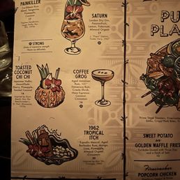 Cool menu!