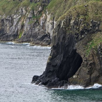Carrick-a-rede Rope Bridge - Gorgeous coastlines walking towards the rope bridge ... - Local Flavor Near Me - Ballintoy, ANT