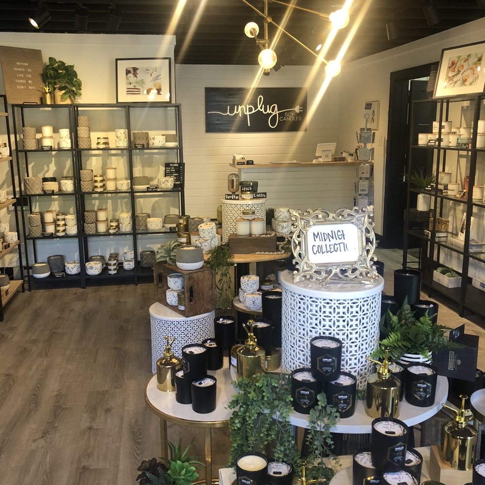 Unplug Soy Candles - Store interior - Candle Stores Near Me - Fishers, Indiana