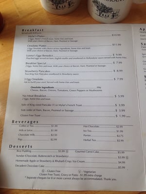 Menu photo 5 Mylar & Loreta's Singhampton, ON