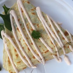 Crepe Escape - Chicken asparagus crepe