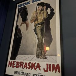 New Beverly Cinema - A poster of the Corbucci classic, Nebraska Jim.