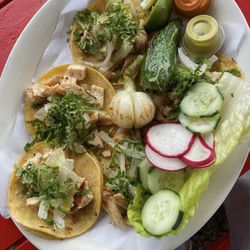  La Taqueria Los MiniTacos - Chicken mini tacos