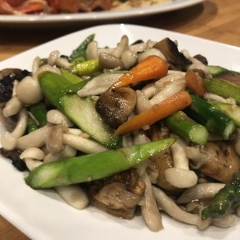 Mayflower Restaurant - Sautéed asparagus with mushrooms. I would come back just for this dish. It was that good! 10/10 - Seafood Near Me - Dublin, California Mayflower Restaurant - Sautéed asparagus with mushrooms. I would come back just for this dish. It was that good! 10/10 - Seafood Near Me - Dublin, California