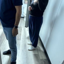 People getting high in the women's bathroom.