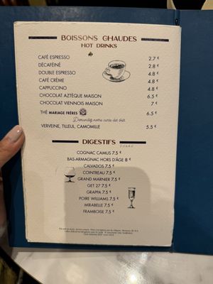 Menu photo 2 La Jacobine Paris, 75 Menu photo 2 La Jacobine Paris, 75