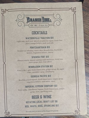 Menu photo 7 Branch Line Bar Emeryville, CA Menu photo 7 Branch Line Bar Emeryville, CA