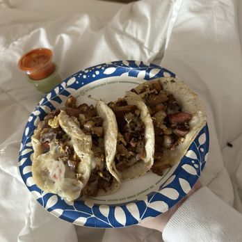 El Chile Toreado - Luis Mix Breakfast Tacos - Mexican Near Me - Santa Fe, New Mexico