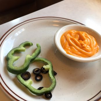 Rose Ann's Kitchen - Some sort of cheese from a tube, Tried out green pepper and olives that we're definitely not fresh - Cafes Near Me - Clinton Township, Michigan Rose Ann's Kitchen - Some sort of cheese from a tube, Tried out green pepper and olives that we're definitely not fresh - Cafes Near Me - Clinton Township, Michigan
